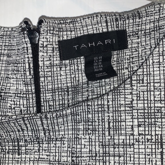🤍🖤 TAHARI dress women’s size 14 - Picture 3 of 11